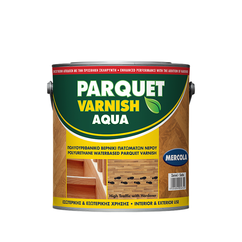 PARQUET VARNISH AQUA 2.5Lt